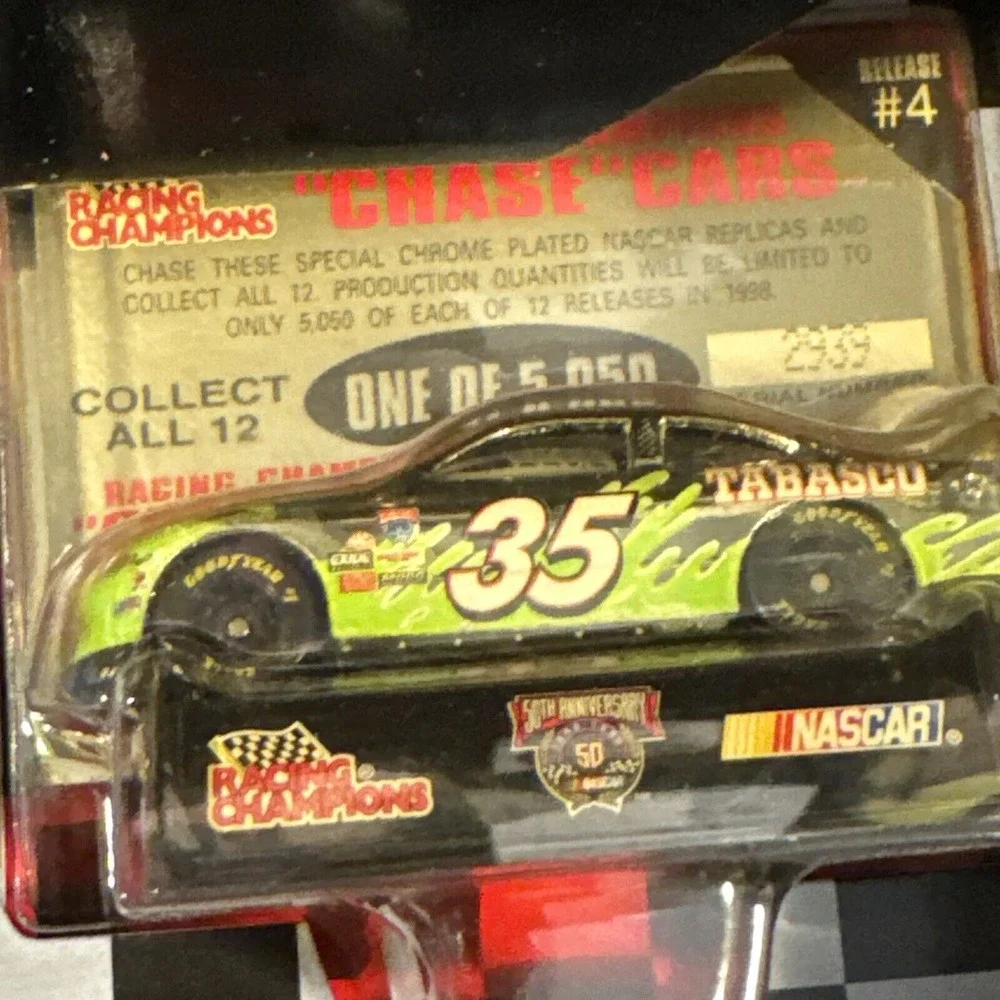NASCAR Chase Car Collection‎ 12 Total Cards 1998 Racing Champions 50th Anniv.